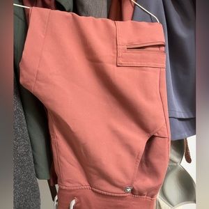 Figs mineral mauve Zamora jogger scrub pants size small petite.